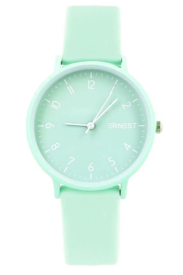 Mintkleurig horloge sibella