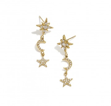 Oorbellen galaxy   dangle