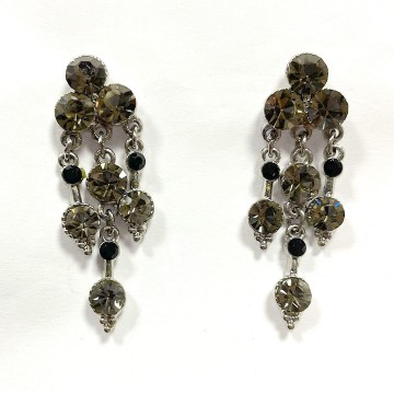 Oorbellen met zirkonia stenen