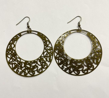 Oorhangers met chique patroon