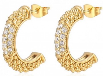 Oorringen stainless steel