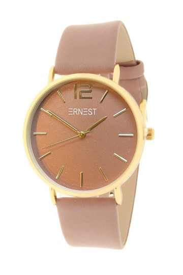 Oudroze horloge ernest