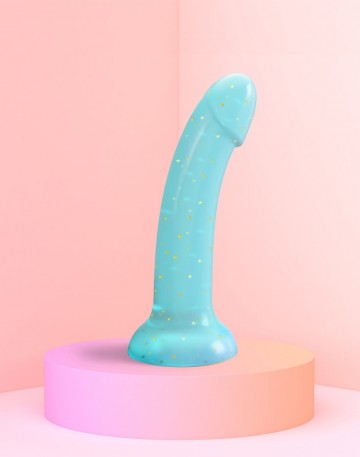 Pastelkleurige dildo