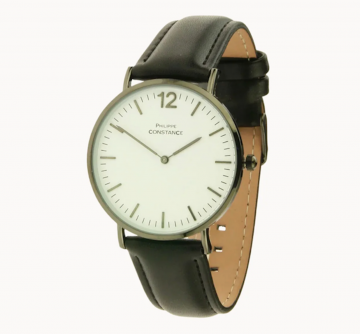 Philippe constance horloge   zwart zilverkleurig
