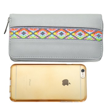 Portemonnee met aztec print