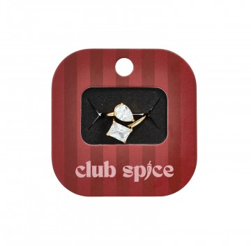 Ring club spice collectie goudkleurig
