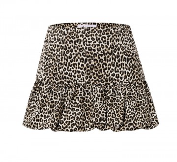 Rokje met luipaard print 0