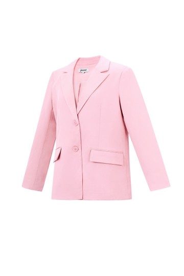 Roze blazer van gimme