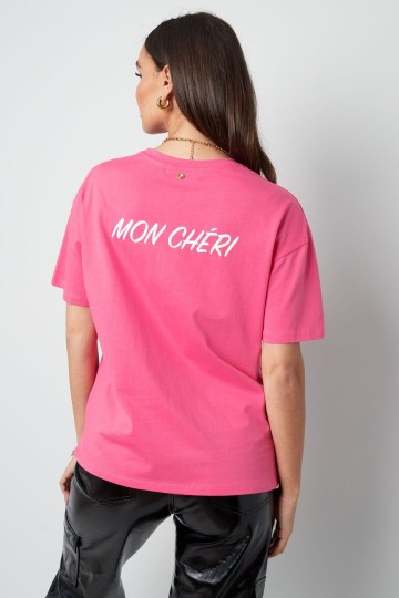 Roze t shirt