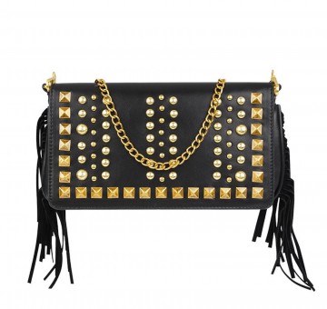 Schoudertas geometric punk