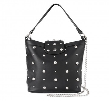 Schoudertas met studs