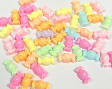 Set van 50 snoep charms