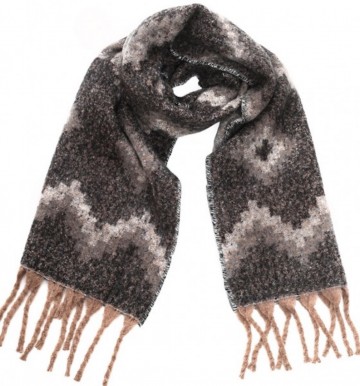 Sjaal heerlijk warm met ruches