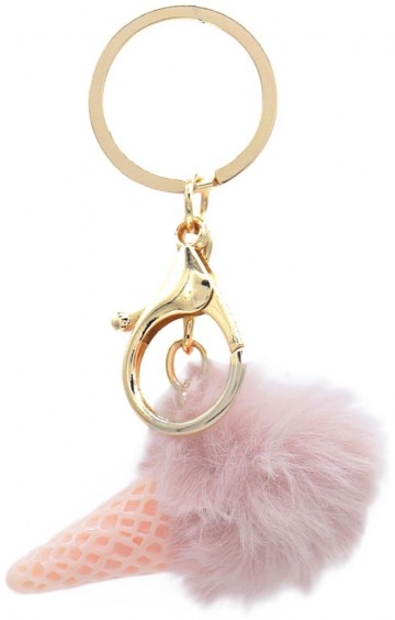 Sleutelhanger ijsje   6 centimeter