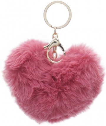 Sleutelhanger roze goudkleurig