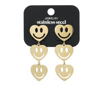 Stainless steel oorbellen