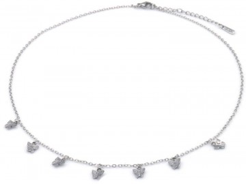 Stainless steel vlinder ketting