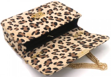 Tasje met luipaard print