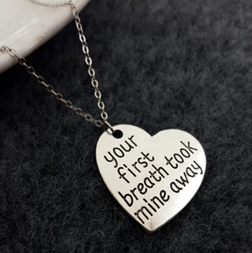 Your first breath took mine away