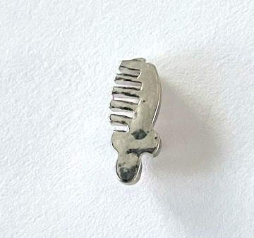 Zilverkleurig kammetje