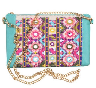 Aztec clutch
